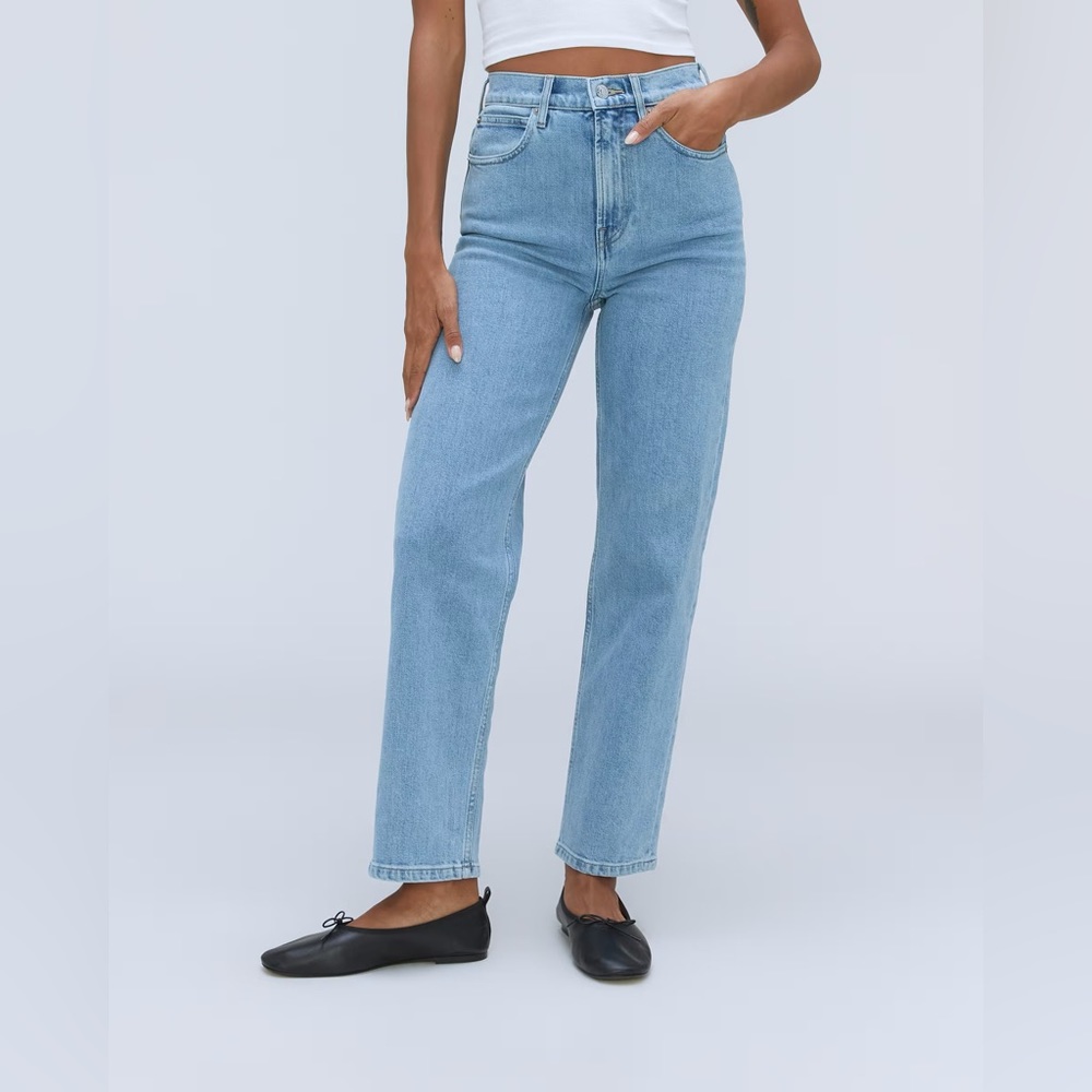 Everlane The Way-High Jean, Light Indigo